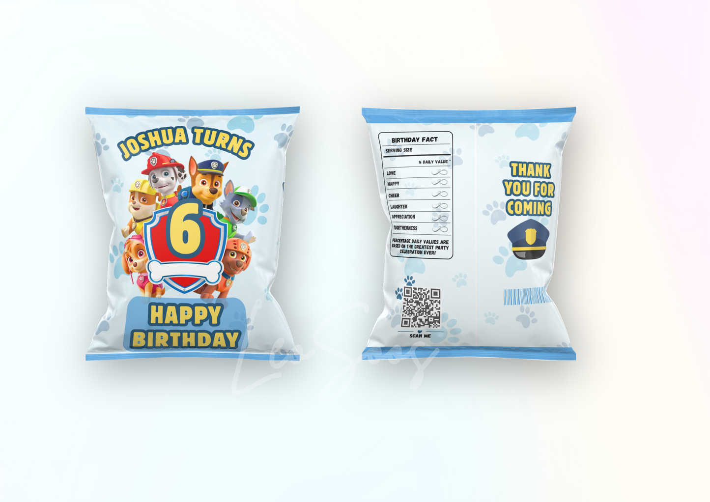 Chip Bag Set