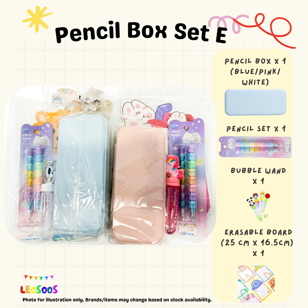 Pencil Box Goodie Bag Set